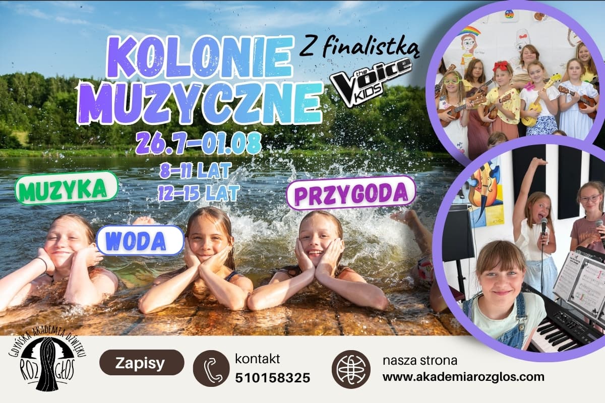 KOLONIE z Finalistką THE VOICE KIDS
