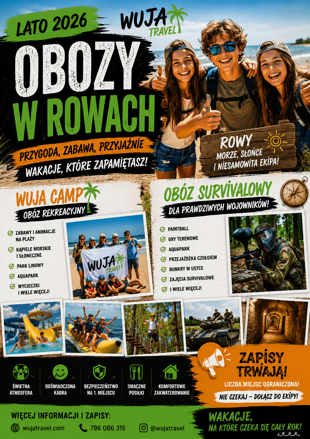 Rowy – Bałtycki Obóz Survivalowy
