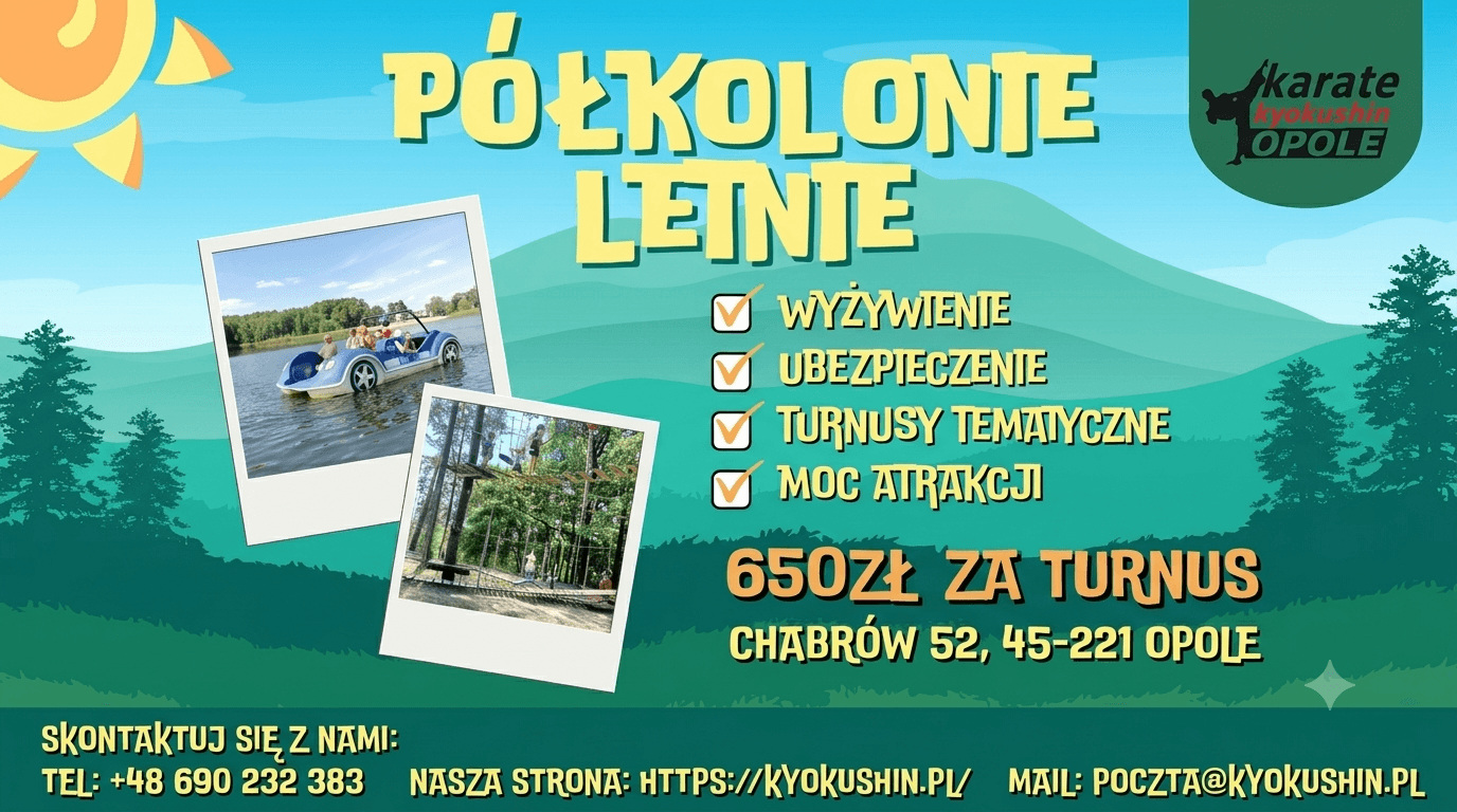 Letnie Półkolonie z Opolskim klubem karate kyokushin
