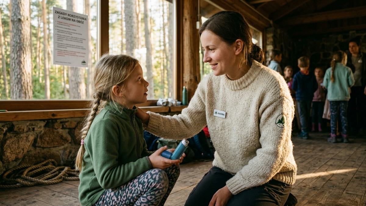Dziecko z alergią na obozie — jak się przygotować?